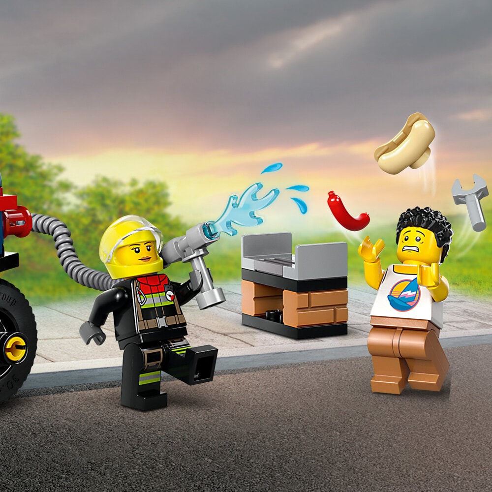 LEGO City - Feuerwehrmotorrad 4+