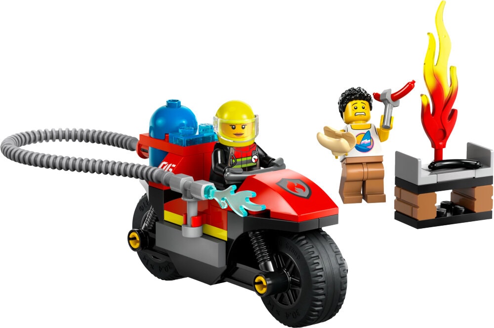 LEGO City - Feuerwehrmotorrad 4+