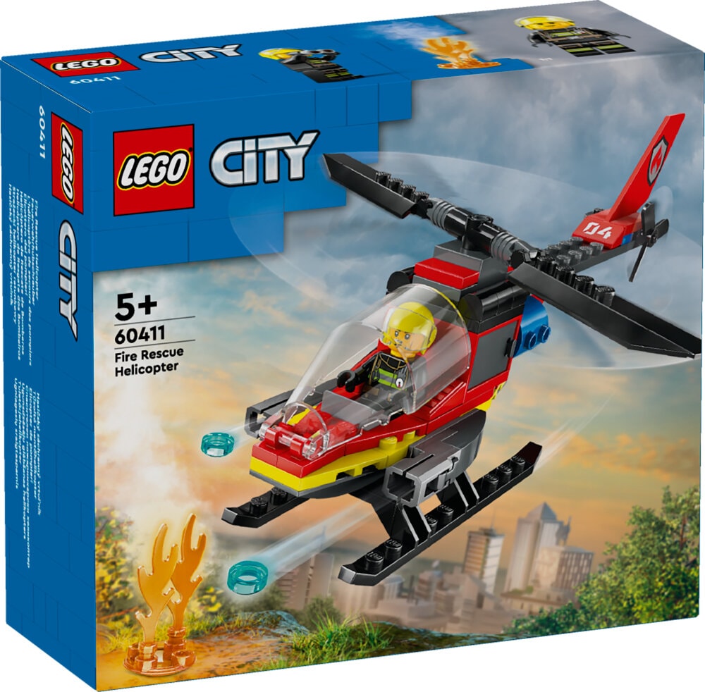 LEGO City - Feuerwehrhubschrauber 5+