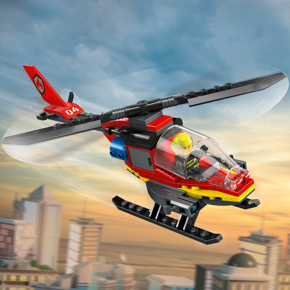 LEGO City - Feuerwehrhubschrauber 5+