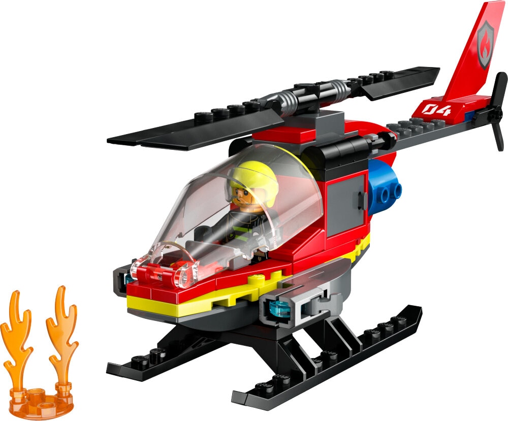 LEGO City - Feuerwehrhubschrauber 5+