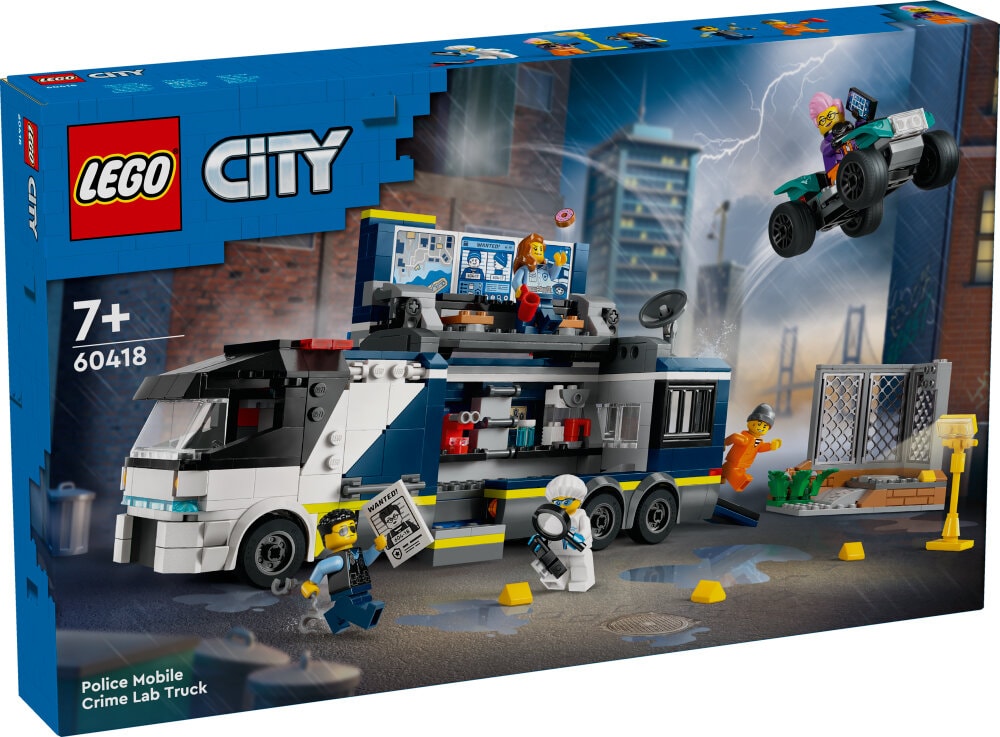 LEGO City - Polizeitruck mit Labor 7+