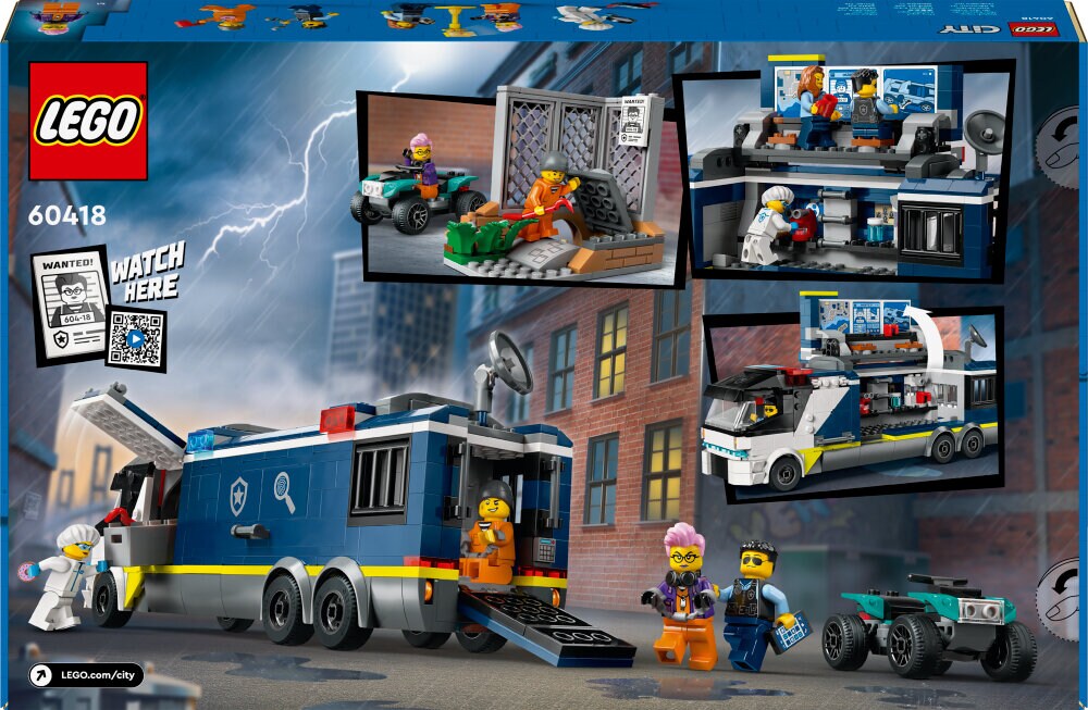 LEGO City - Polizeitruck mit Labor 7+