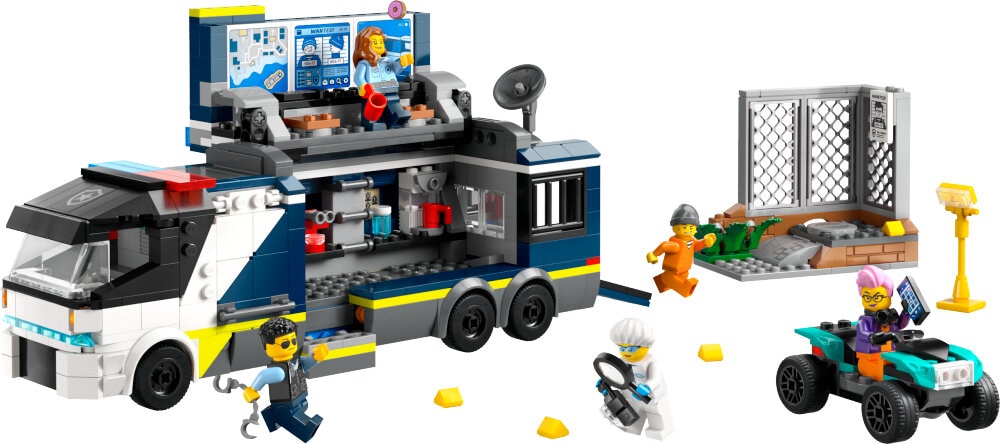 LEGO City - Polizeitruck mit Labor 7+