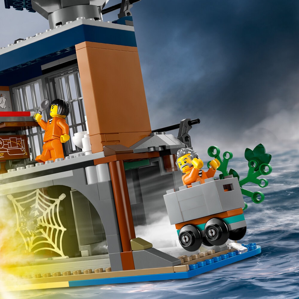 LEGO City - Polizeistation auf der Gefängnisinsel 7+