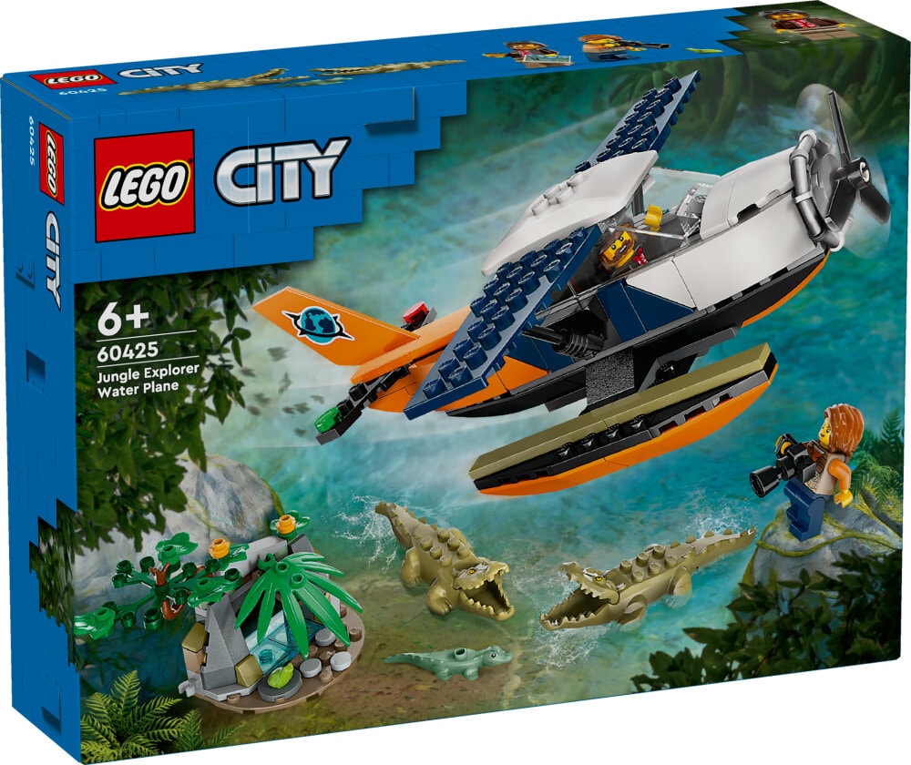 LEGO City - Dschungelforscher-Wasserflugzeug 6+