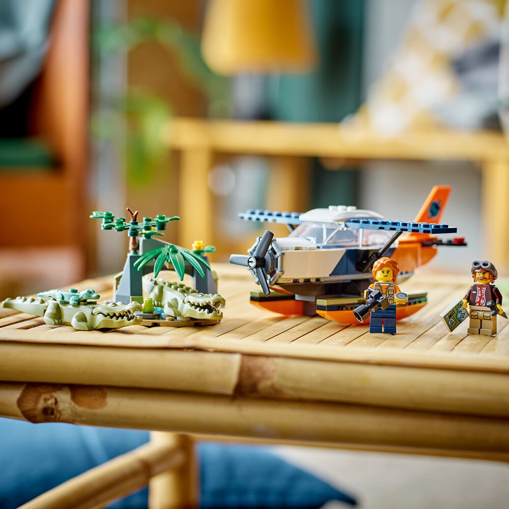 LEGO City - Dschungelforscher-Wasserflugzeug 6+