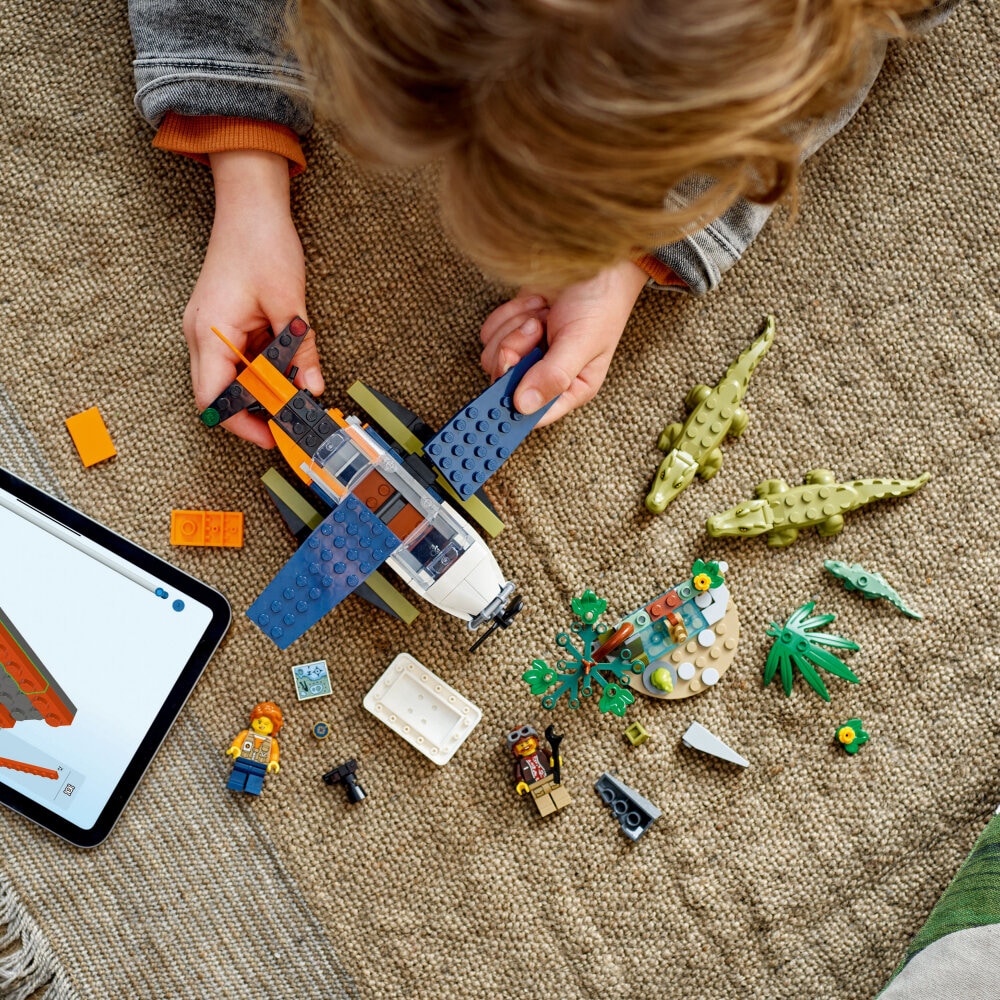 LEGO City - Dschungelforscher-Wasserflugzeug 6+