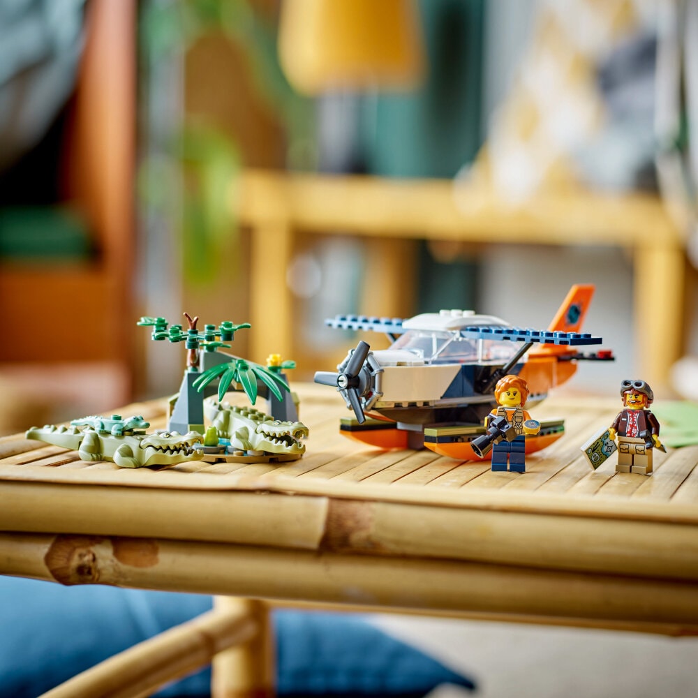 LEGO City - Dschungelforscher-Wasserflugzeug 6+