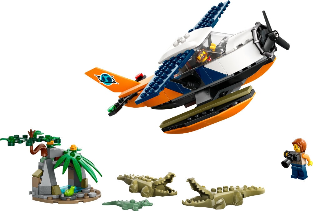 LEGO City - Dschungelforscher-Wasserflugzeug 6+