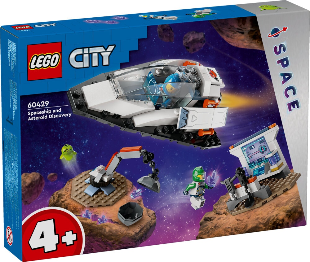 LEGO City - Bergung eines Asteroiden im Weltall 4+