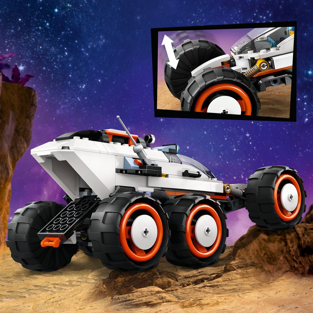 LEGO City - Weltraum-Rover mit Außerirdischen 6+