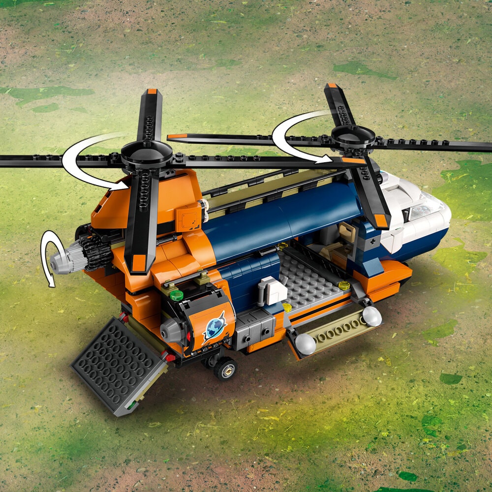 LEGO City - Dschungelforscher-Hubschrauber 8+