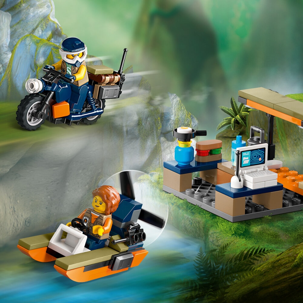 LEGO City - Dschungelforscher-Hubschrauber 8+
