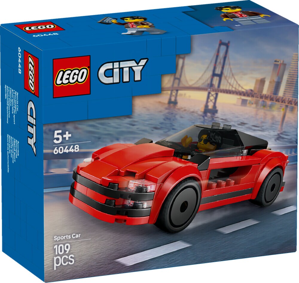 LEGO City - Roter Sportwagen 5+