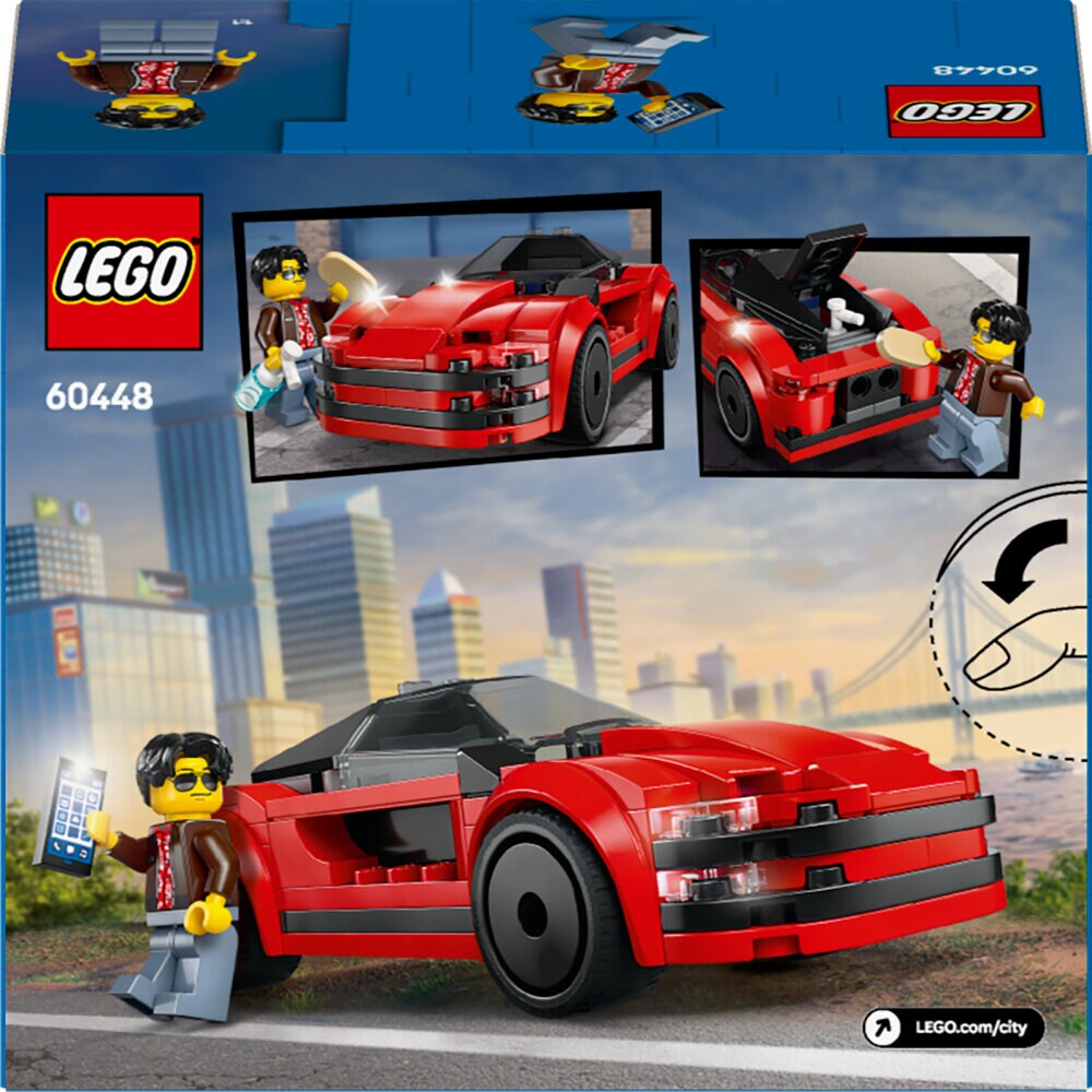 LEGO City - Roter Sportwagen 5+