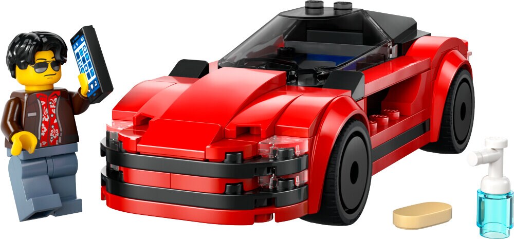 LEGO City - Roter Sportwagen 5+