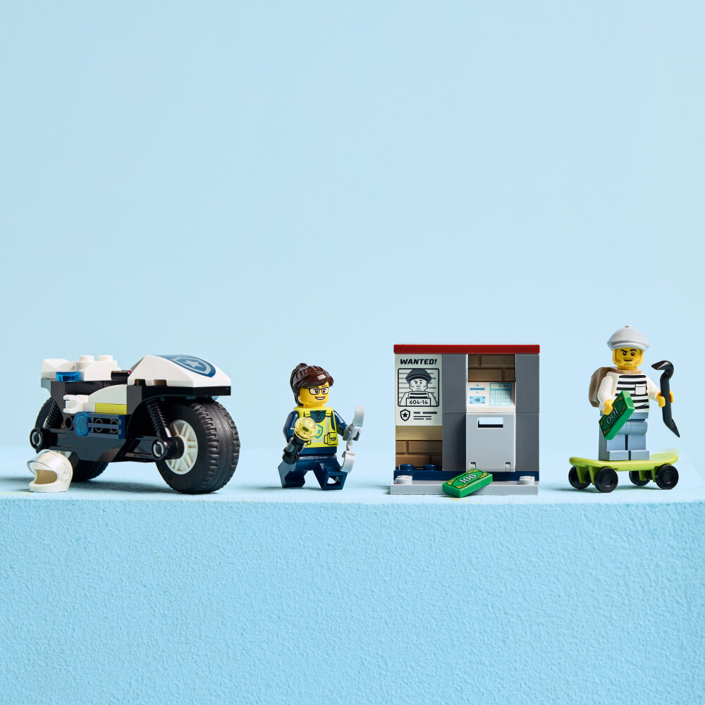 LEGO City - Verfolgungsjagd mit dem Polizeimotorrad 4+