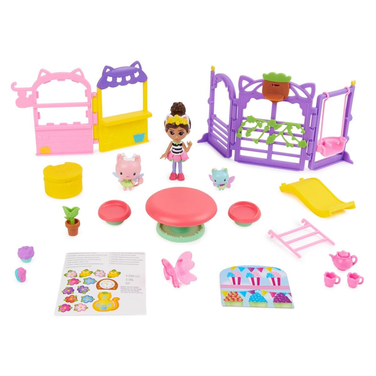 Gabby's Dollhouse - Spielset Magische Elfen Gartenparty