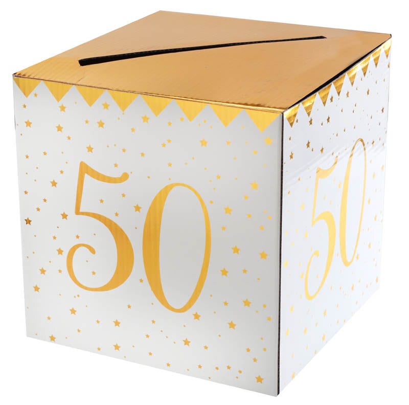 Geschenkbox zum 50. Geburtstag