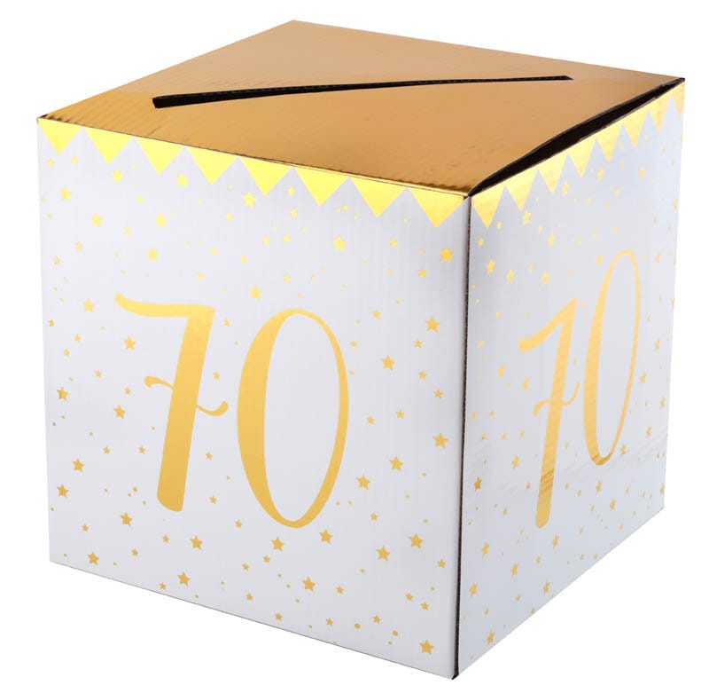 Geschenkbox zum 70. Geburtstag