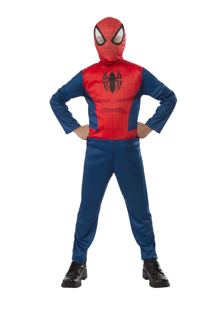Spiderman Einteiler Kinderkostüm 7-8 Jahre (122-128 cm)