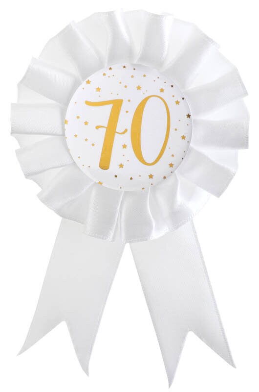 Rosette 70. Geburtstag