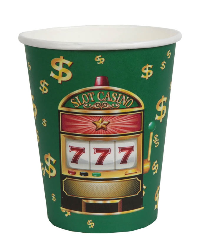 Casino - Pappbecher 10er-Pack