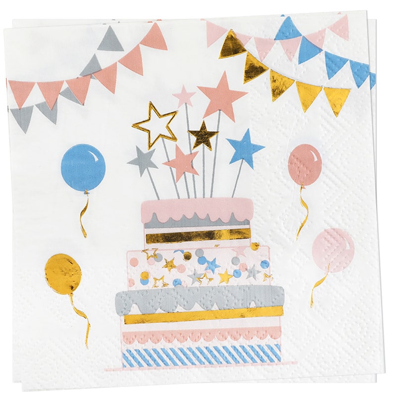 Kitty Party - Servietten 20er-Pack