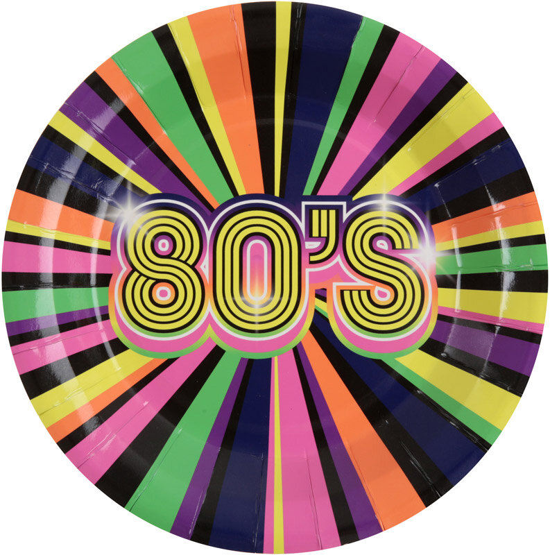 Back to the 80s - Teller 10er-Pack