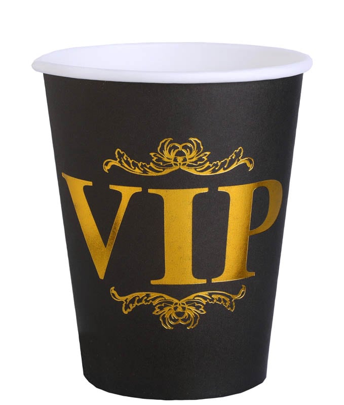 VIP - Pappbecher 10er-Pack