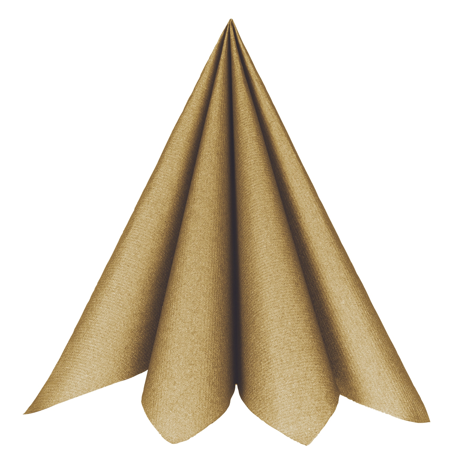 Servietten Premium Textile Struktur 40 cm - Gold 20er-Pack