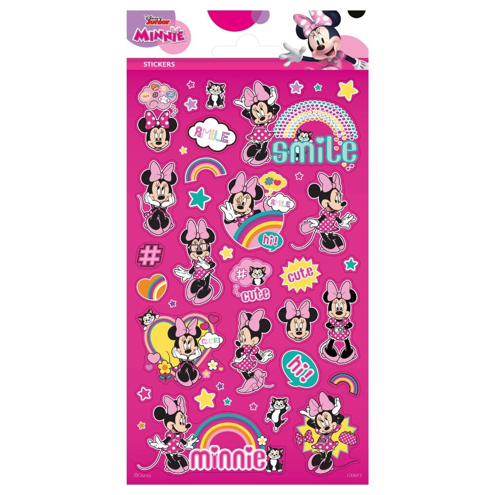 Minnie Maus Glitzer-Sticker 25er-Pack 