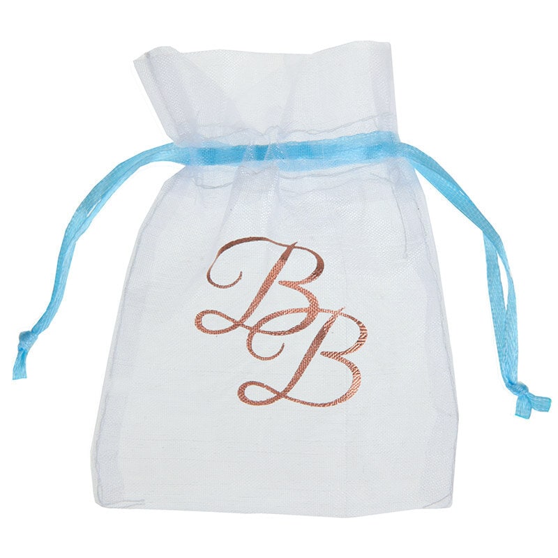 Baby Boy - Organza Beutel 6er-Pack