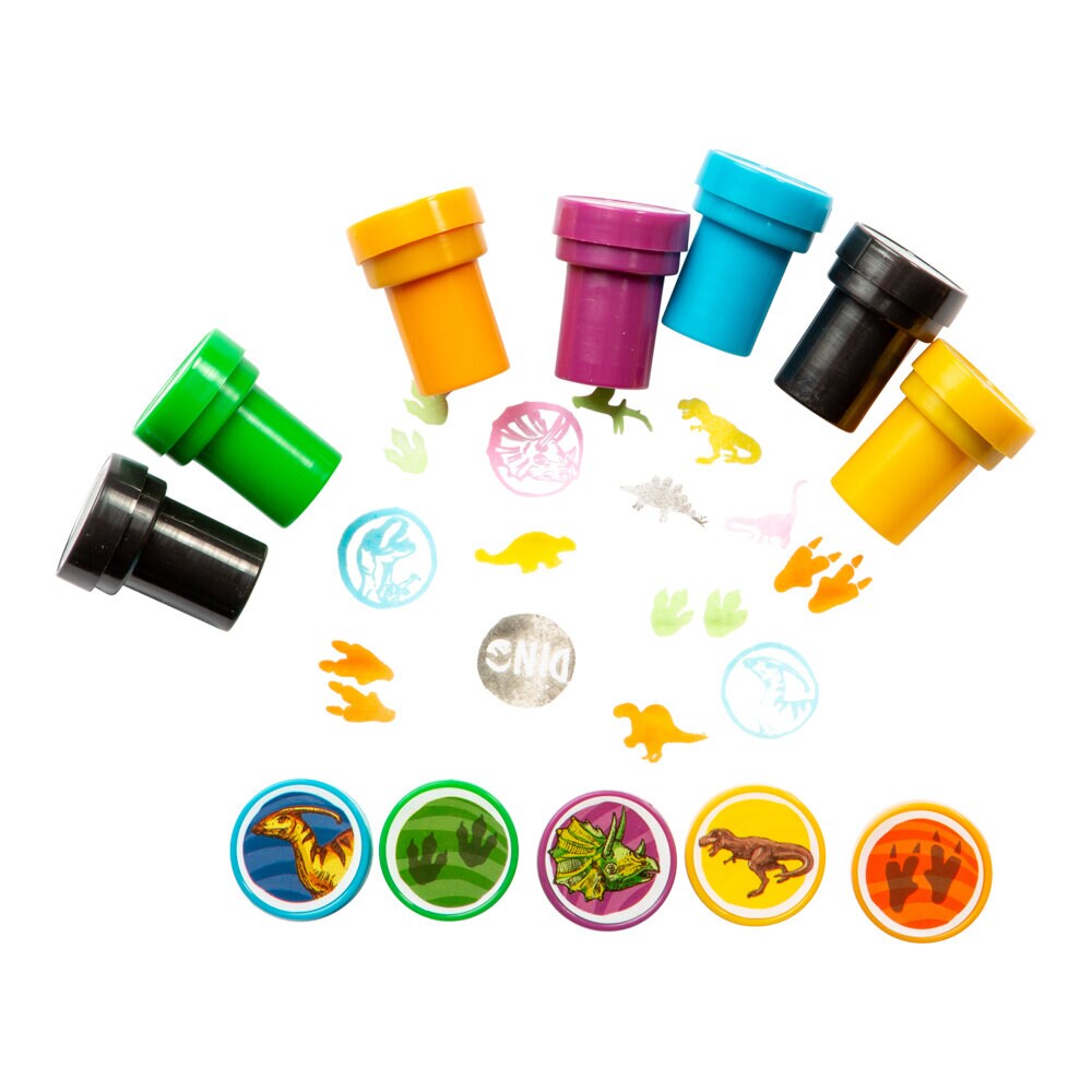 Stempelset Dinosaurier 12er-Pack