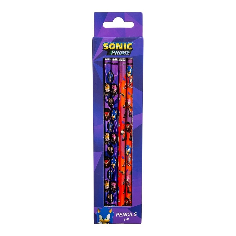 Sonic the Hedgehog - Bleistifte 6er Pack