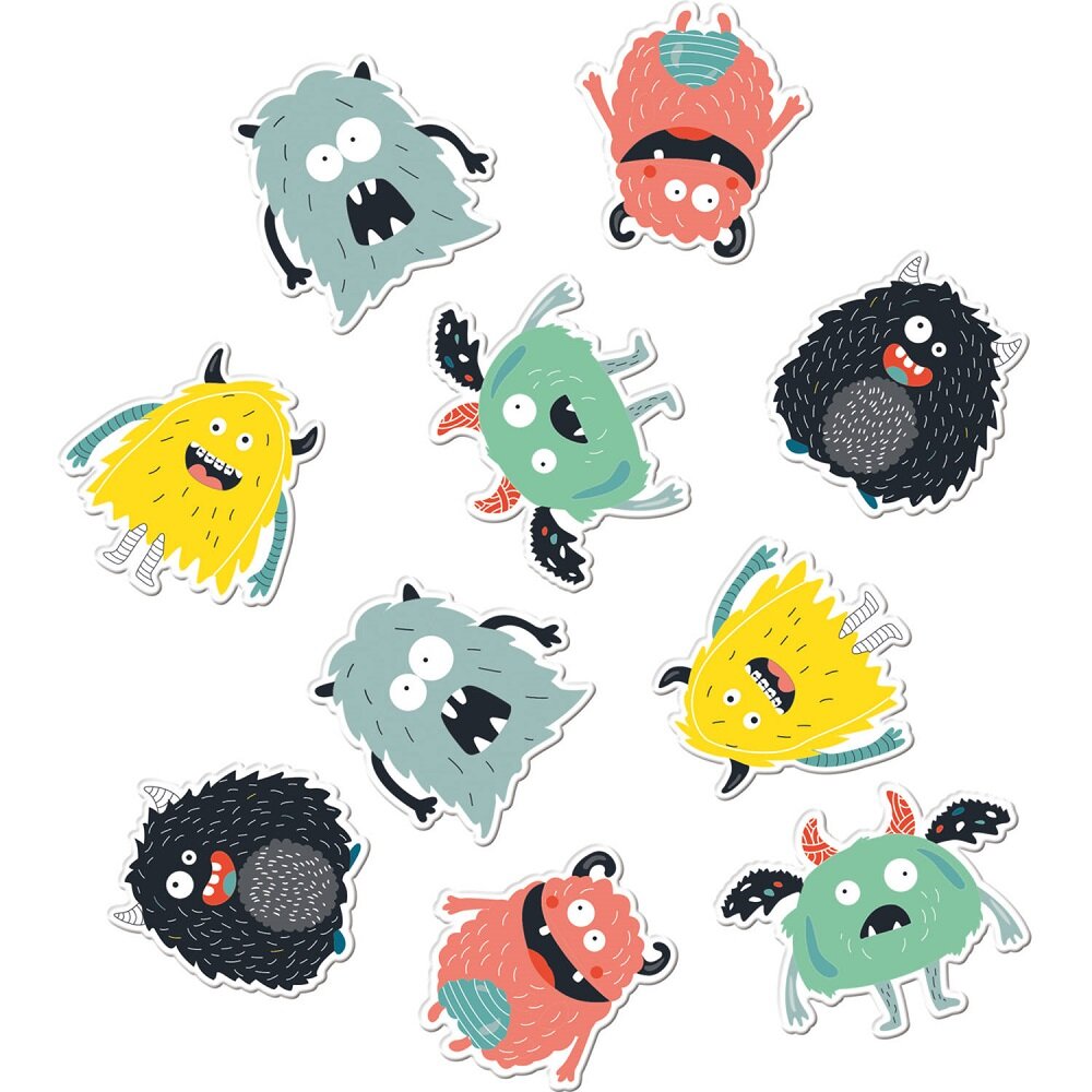 Süße Monster - Konfetti XL 45er-Pack