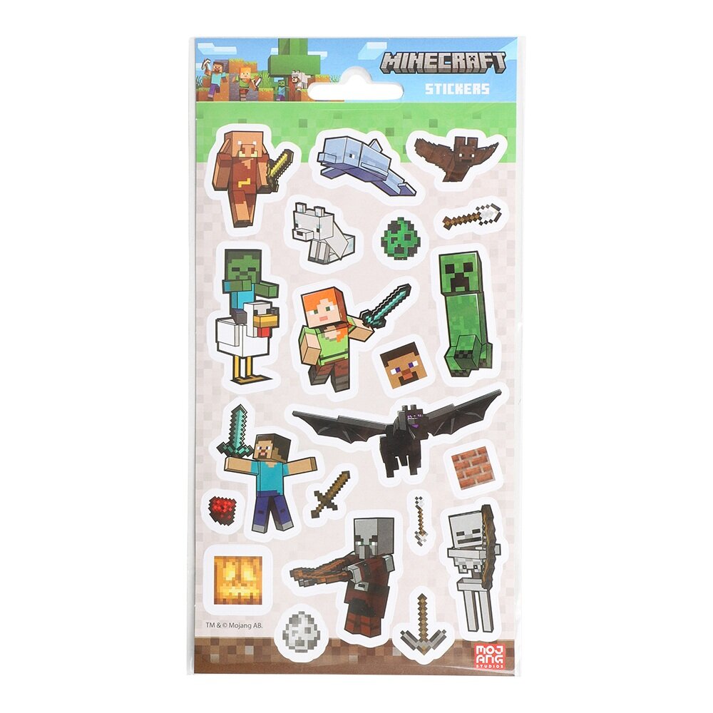 Minecraft Sticker 20er-Pack