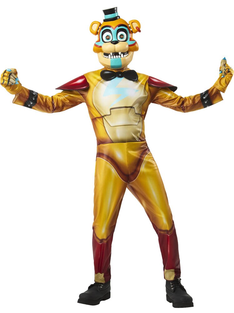 Glamrock Freddy Kinderkostüm 10-12 Jahre (140-148 cm)