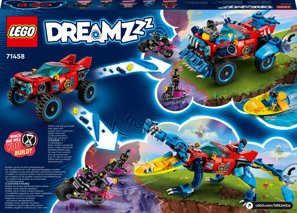 LEGO Dreamzzz - Krokodilauto 8+