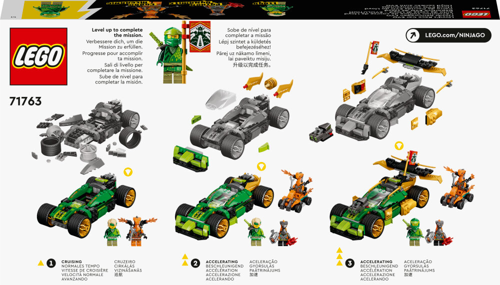 LEGO Ninjago - Lloyds Rennwagen EVO 6+