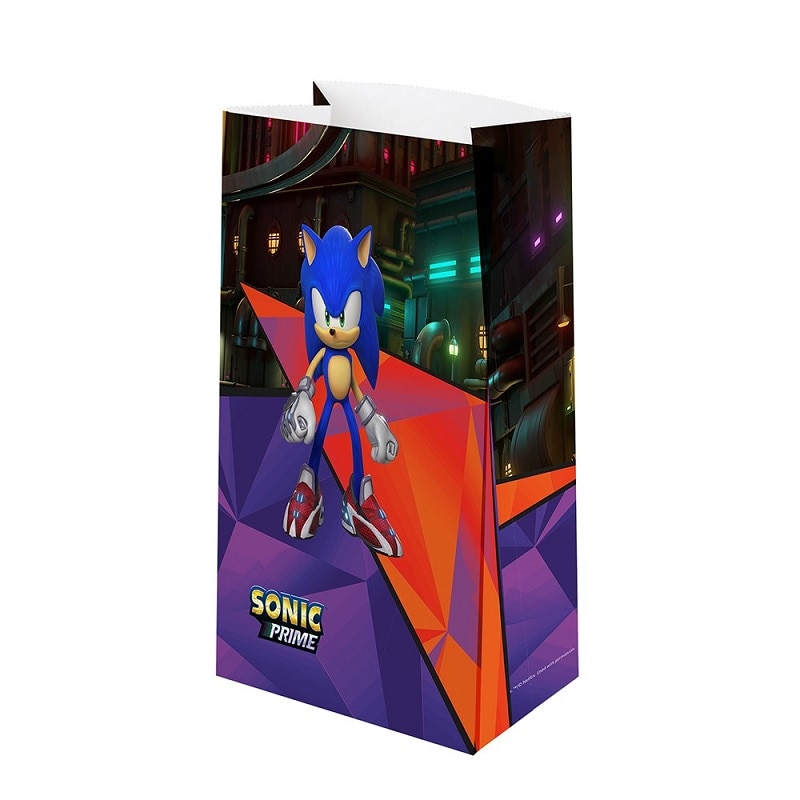 Sonic Prime - Süßigkeiten-Tüten aus Papier 8er Pack