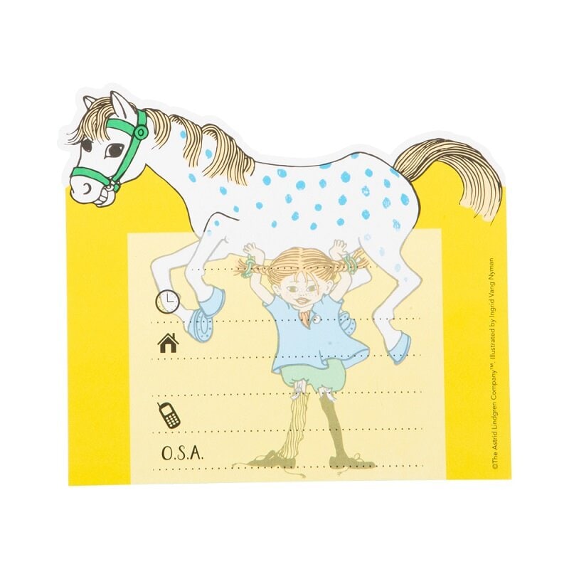Pippi Langstrumpf Einladungskarten 8er-Pack