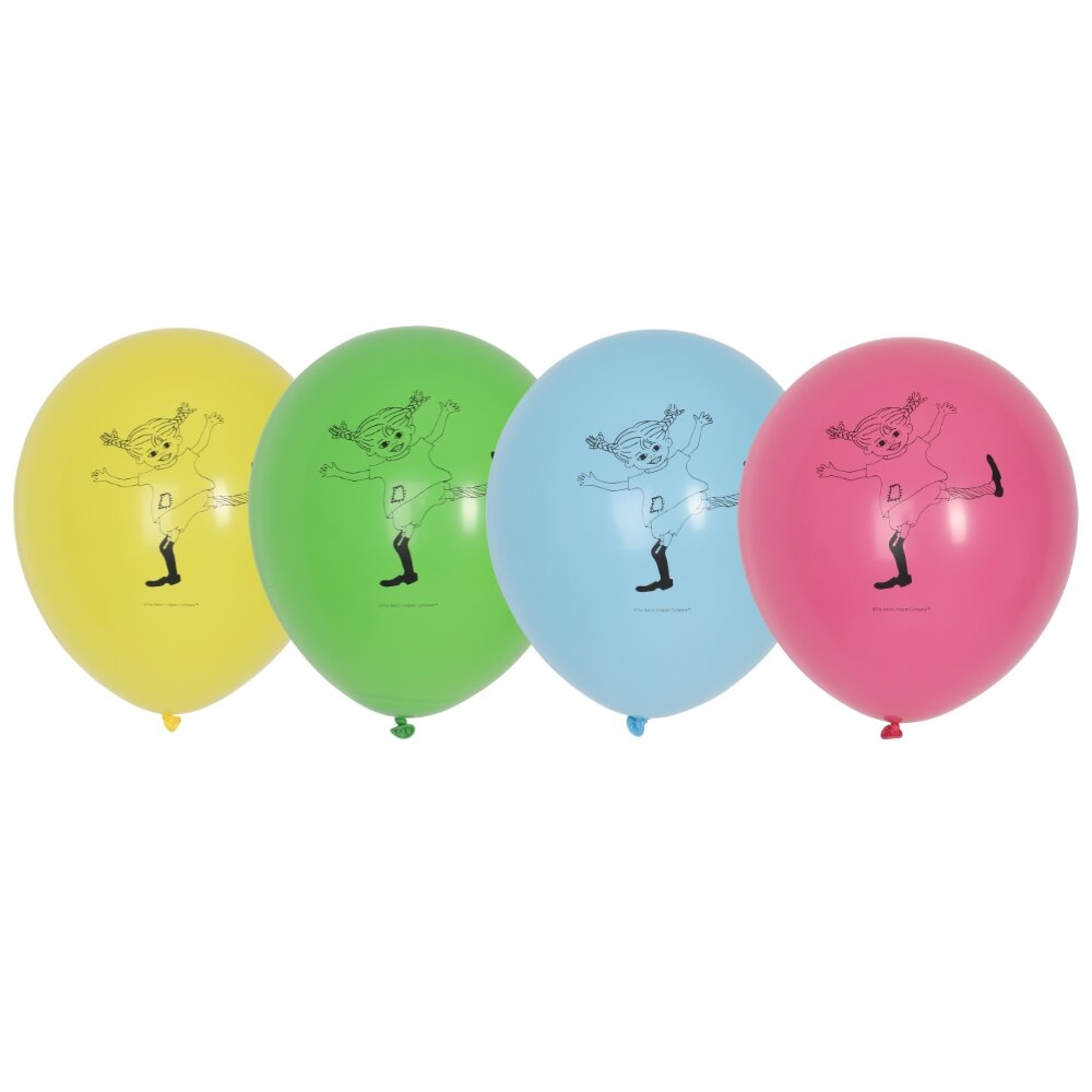 Pippi Langstrumpf - Luftballons 8er-Pack