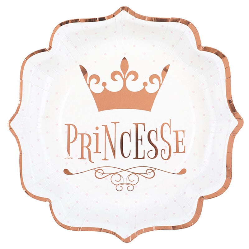 Prinzessin - Teller 10er Pack