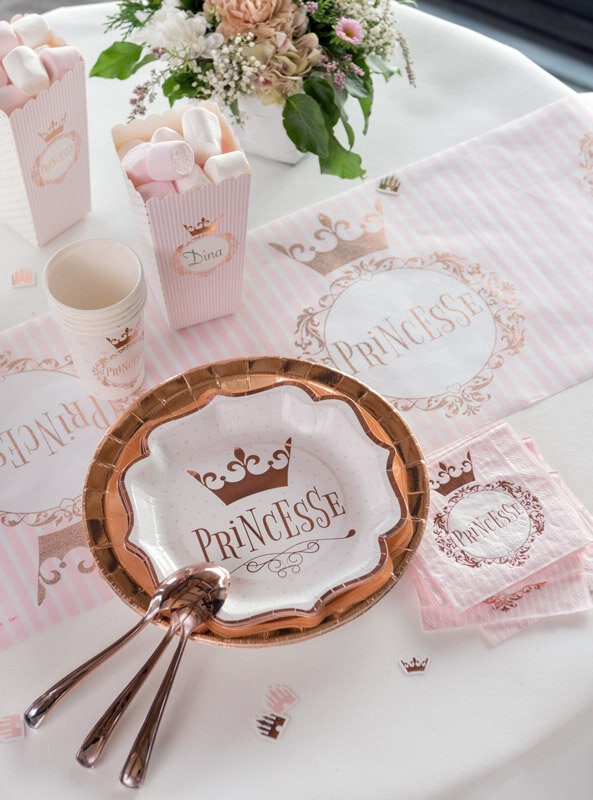Prinzessin - Pappbecher 10er-Pack