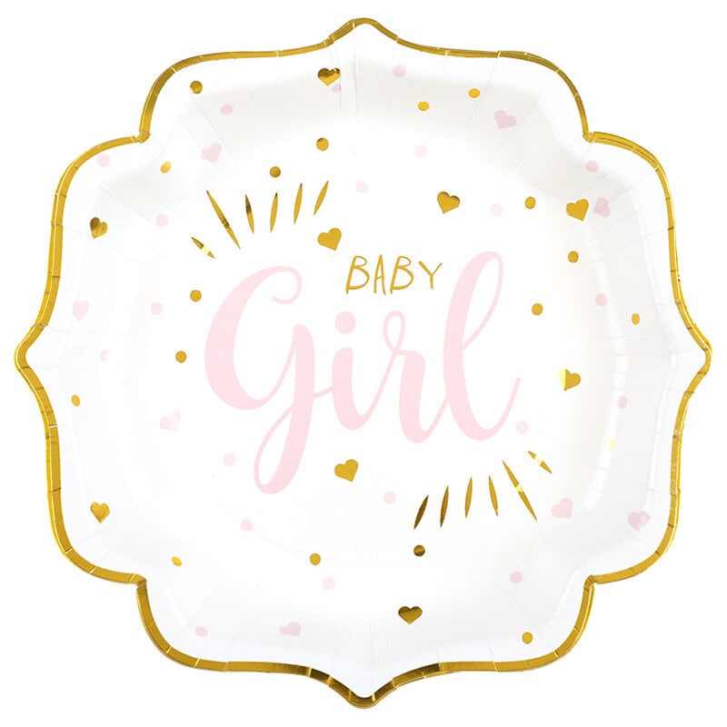 Baby Girl - Teller 10er-Pack