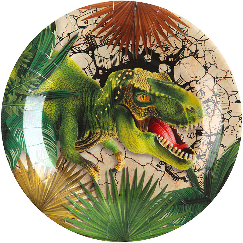 Dinosaurier - Teller 10er Pack