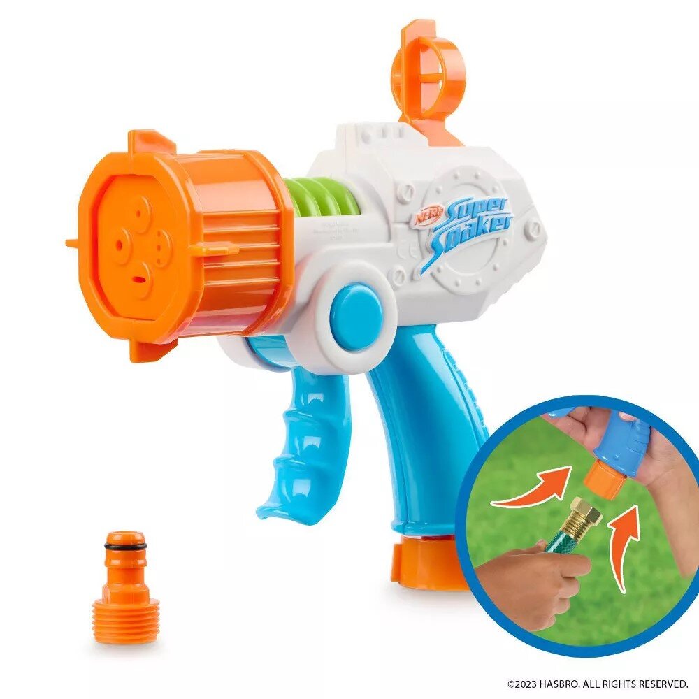 NERF QuadBlast Kleine Pistole für Wasserschlauch