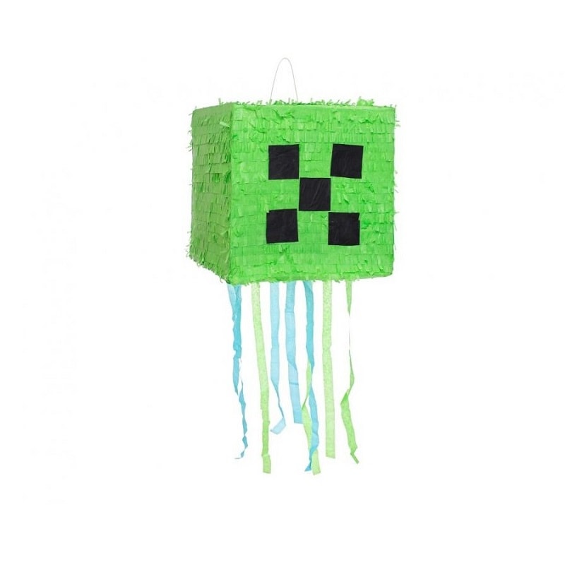 Piñata - Grüner Pixel 28 cm